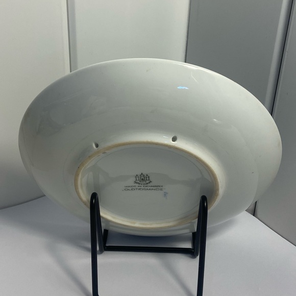 1962 Danish Winter Blue PLATE Bing & Grondah Denmark Decorative Holiday MCM Vtg - Picture 5 of 12